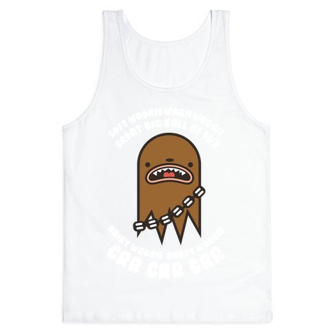 Soft Wookie Warm Wookie Great Big Ball of Fur Tank Top