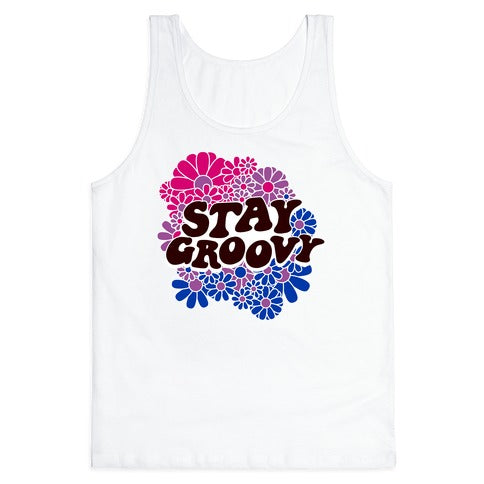 Stay Groovy (Bi Flag Colors) Tank Top