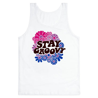 Stay Groovy (Bi Flag Colors) Tank Top