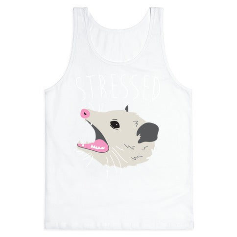 Stressed Opossum Tank Top