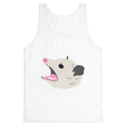 Stressed Opossum Tank Top
