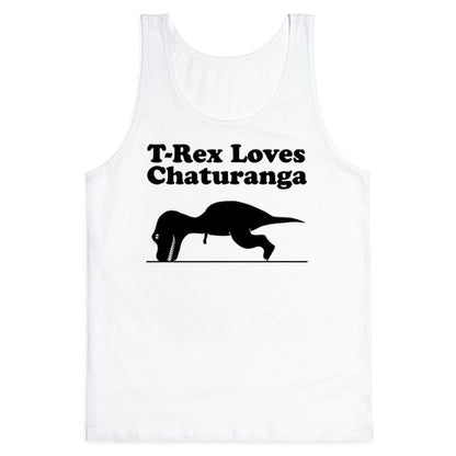 T-Rex Loves Chaturanga Tank Top