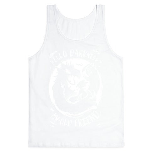 Takoyami Hello Darkness My Old Friend Tank Top