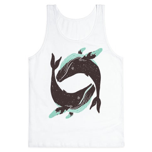 The Circle of Whales Tank Top