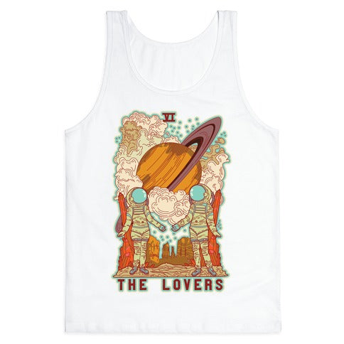 The Lovers in Space Tank Top
