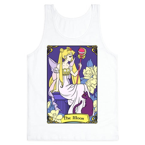 The Moon Tarot Tank Top