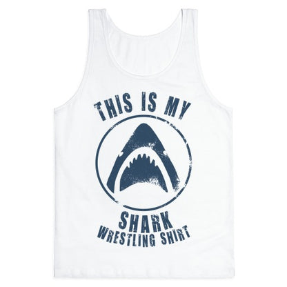 This Is My Shark Wrestling Shirt Tank Top
