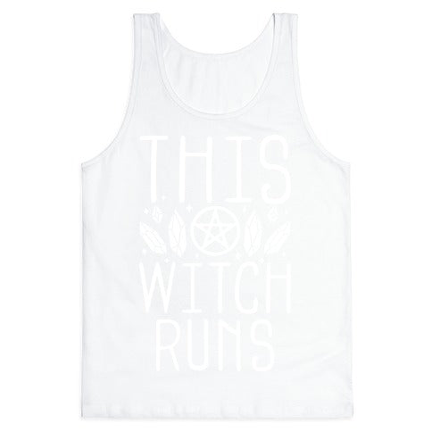This Witch Runs Tank Top
