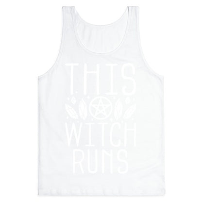 This Witch Runs Tank Top