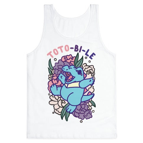 Toto-bi-le Totodile Bisexual Parody Tank Top