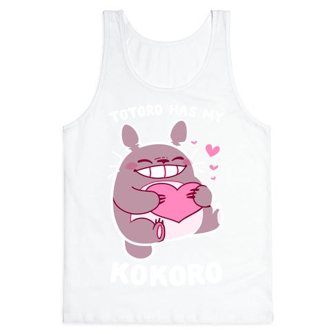 Totoro Has My Kokoro Tank Top