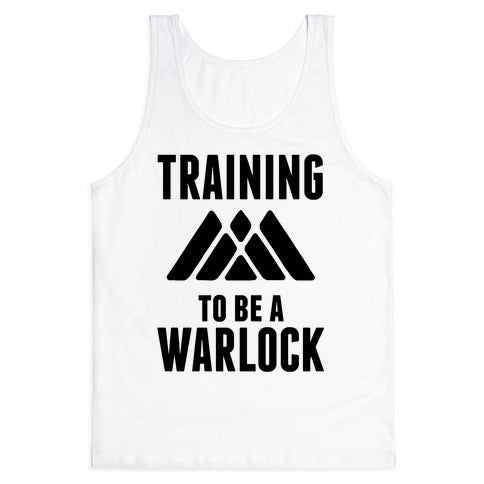 Training To Be A Warlock Tank Top