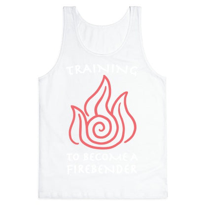 Training to Become A Firebender Tank Top