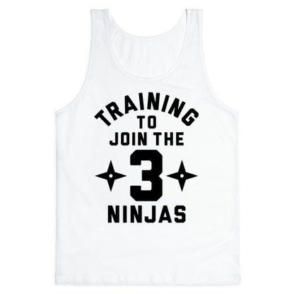 Training To Join The 3 Ninjas Tank Top