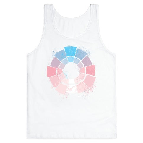 Trans Pride Color Wheel Tank Top