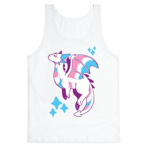 Trans Pride Dragon Tank Top