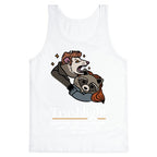Trashlight Raccoon Opossum Parody Tank Top