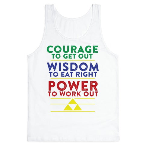 Triforce of Fitness Tank Top