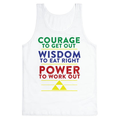 Triforce of Fitness Tank Top
