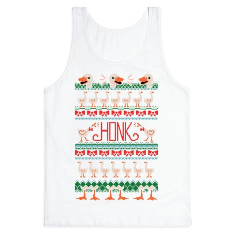Ugly Goose Sweater Tank Top