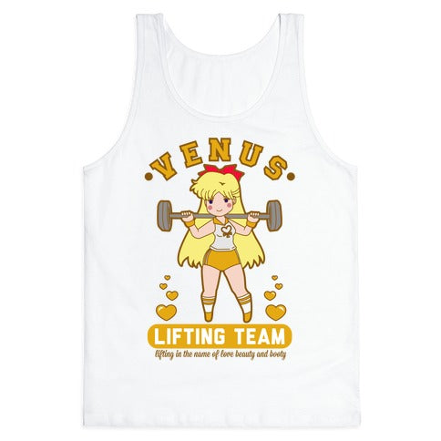 Venus Lifting Team Parody Tank Top