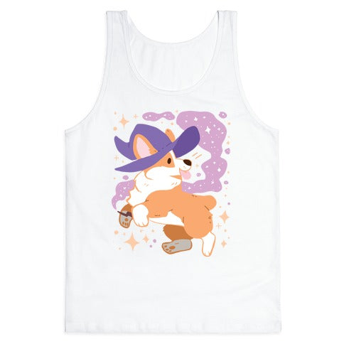 Witch Corgi Tank Top