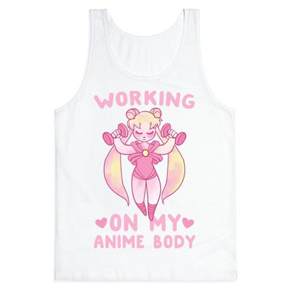 Working on my Anime Body Tank Top