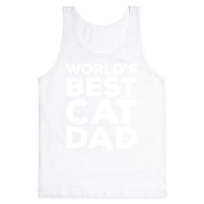 World's Best Cat Dad Tank Top