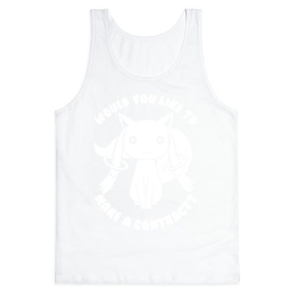Would You Like To Make A Contract? Tank Top
