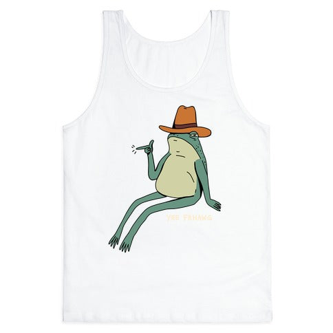 Yee Frhawg Frog Tank Top