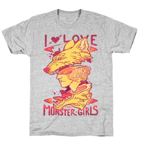 I Love Monster Girls T-Shirt