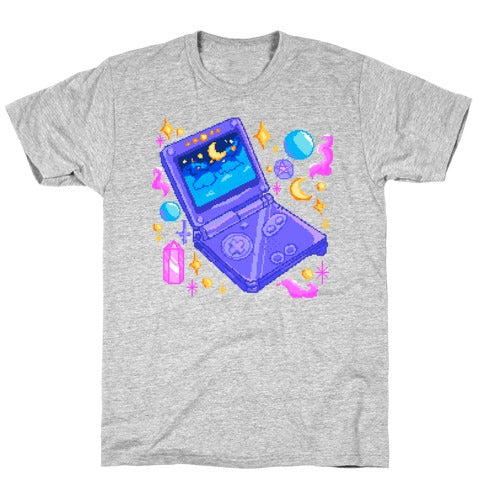 Pixelated Witchy Game Boy  T-Shirt