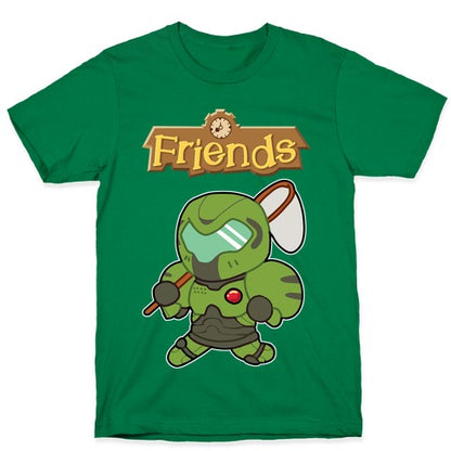 Best Friends Doomguy and Isabelle T-Shirt