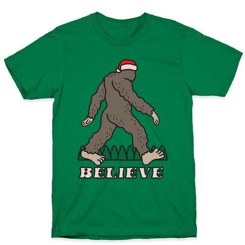 Santa Sasquatch T-Shirt
