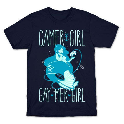 Gamer Girl Gay Mer Girl T-Shirt