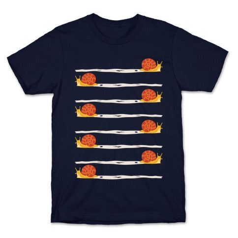 snail trail pattern T-Shirt