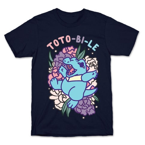 Toto-bi-le Totodile Bisexual Parody T-Shirt