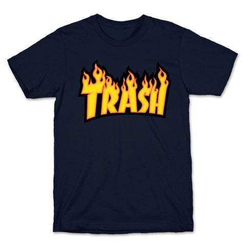 Trash Thrasher Logo Parody  T-Shirt