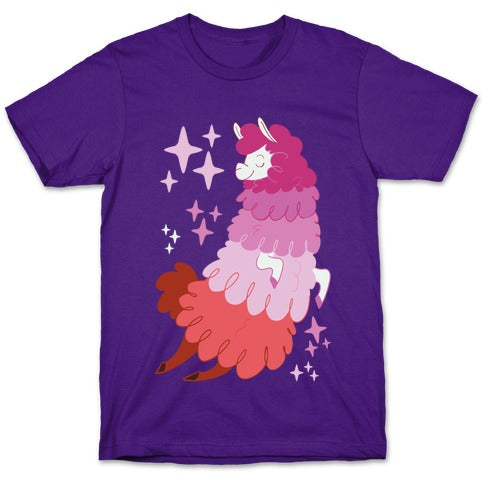 Lesbian Llama T-Shirt