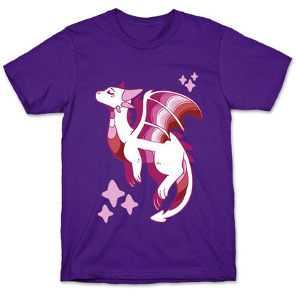 Lesbian Pride Dragon T-Shirt