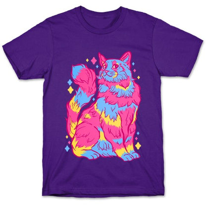 Pansexual Pride Cat T-Shirt