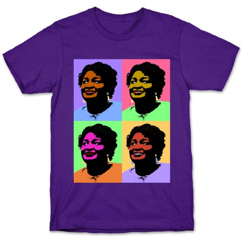 Pop Art Stacy Abrams T-Shirt