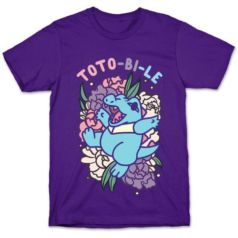 Toto-bi-le Totodile Bisexual Parody T-Shirt