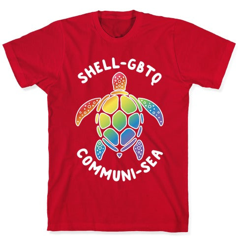 ShellGBTQ Communisea (LGBTQ Turtle) T-Shirt