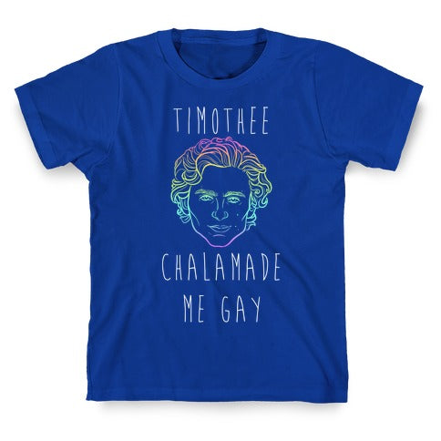 Timothee Chalamet Made Me Gay T-Shirt
