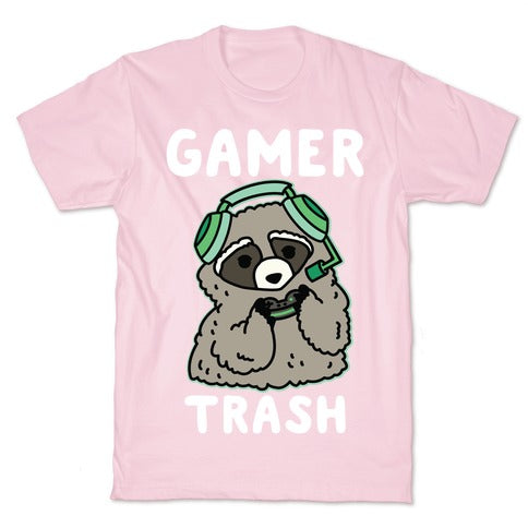 Gamer Trash Raccoon T-Shirt