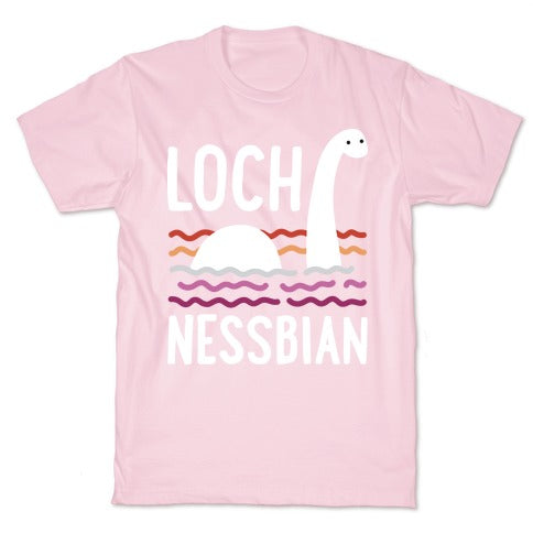 Loch Nessbian Lesbian T-Shirt