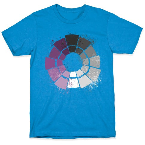 Ace Pride Color Wheel T-Shirt