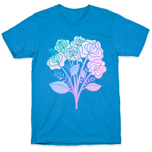 Pastel Vulva Bouquet T-Shirt