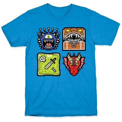 Pixel DnD Monsters T-Shirt